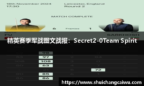 精英赛季军战图文战报：Secret2-0Team Spirit